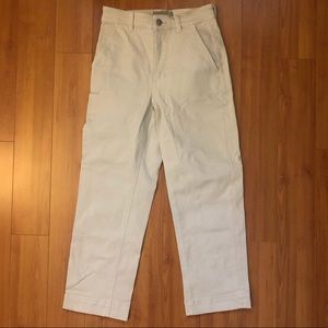 Everlane Straight Leg Crop - Sandstone